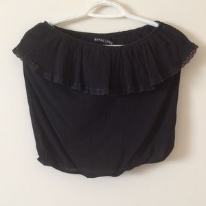 🖤 BLACK STRAPLESS TOP 🖤